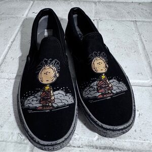 Vans x Peanuts Pig Pen Classic Slip On Sneakers Limited Edition Women’s 9.5